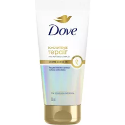 Creme Leave-In Dove Bond Intense Repair Reparação Intensa Com 50ml