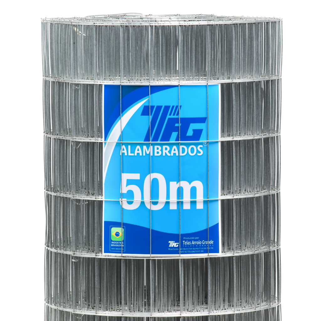 TELA SOLDADA TAG MALHA 5x10cm FIO 1,60mm RL 50X1,0m em Oferta na Shopee