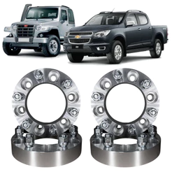 Kit 4 Espaçador Alargador Rodas S10 2012/... Troller Todos