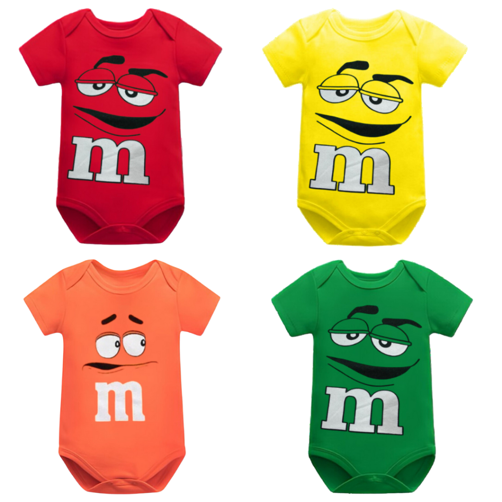Body Bebe  MMS Macacao Tematico Infantil Fantasia Mesversario Bidu Bori bory