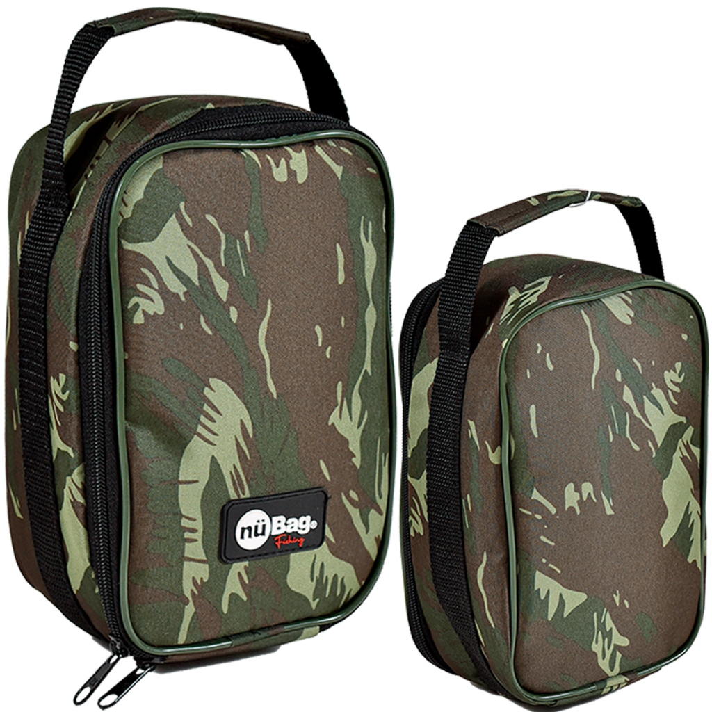 Bolsa Porta Carretilhas Nylon Reforçado Praticidade Organizador Molinetes Pescador Organizado Pesca