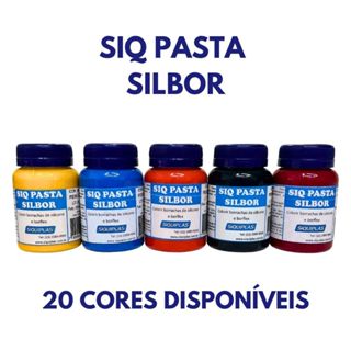 Pigmento para Silicone e Borflex - Siq Pasta Silbor - 100g em Oferta na Shopee