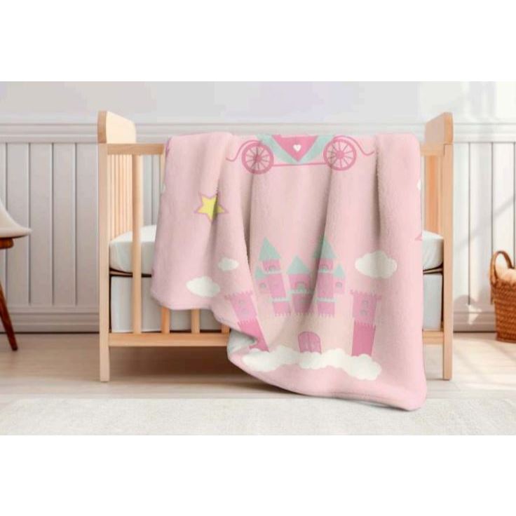 Manta Cobertor de Microfibra Baby 110x150cm  OU  90x110cm  OU  80x100cm Hazime