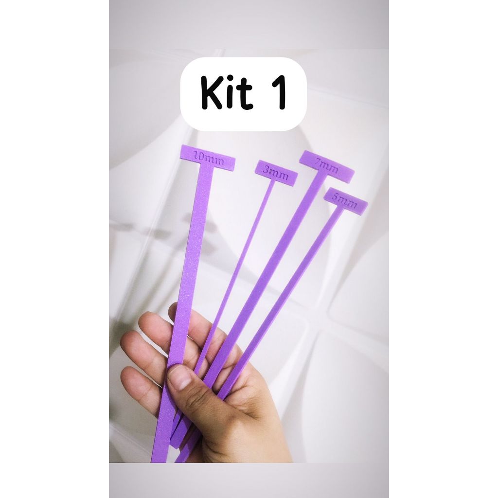 kits Gabaritos Réguas de Encadernação, Cartonagem Artesanato papelaria artesanal