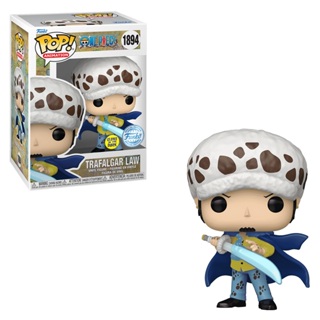 FUNKO POP ONE PIECE TRAFALGAR LAW GLOW *EX* 1894 NOVO ORIGINAL em Oferta na Shopee