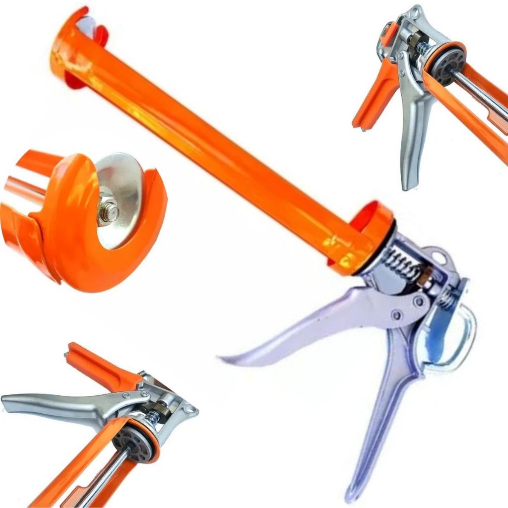 Pistola Aplicadora Para Tubo Silicone Pu Cola Profissional em Oferta na Shopee