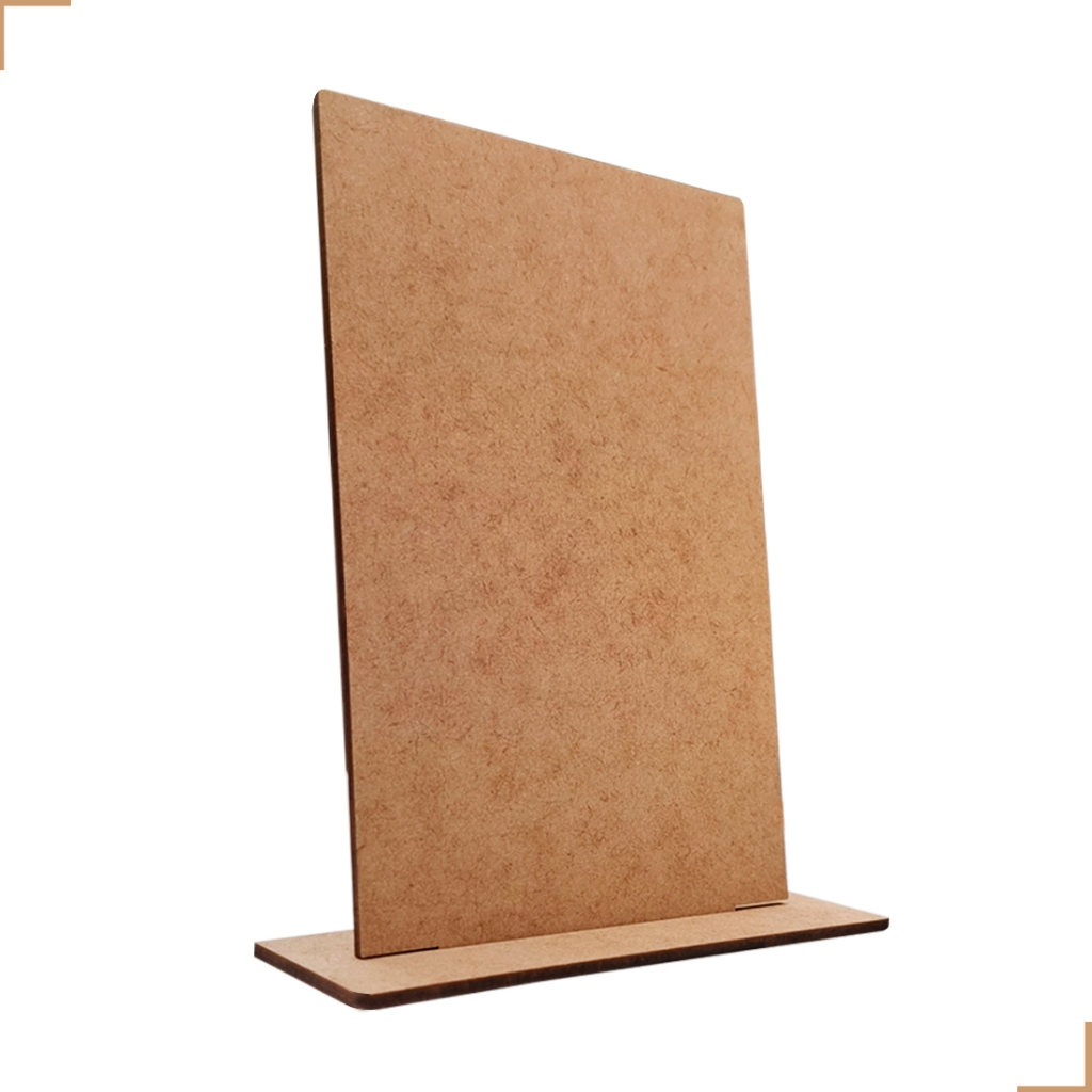 Display Totem Mini Painel Kit Com 10 em Mdf 10x15Cm Com Base Cenario Enfeite de Mesa Aniversário