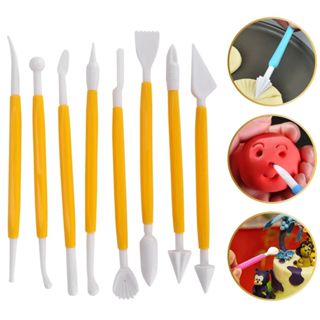 Kit 8 Estecas Para Esculpir Modelar Biscuit Massas Artesanato Confeitaria em Oferta na Shopee