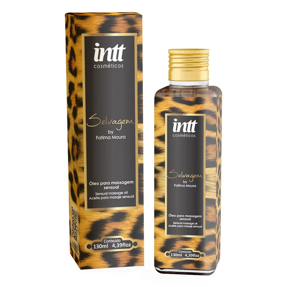 Óleo Para massagem com aroma afrodisíaco 100ml Selvagem