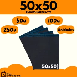 Envelope 50x50 Segurança Embalagem De Envio Correios 50, 100 e 250 unidades