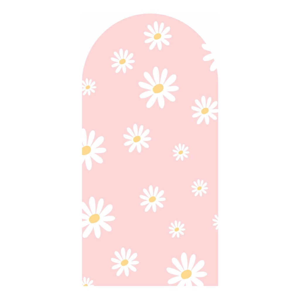 Capa Painel Romano Sublimado Helanca Premium Vest Fácil Decoração 2x1 Tema Flores Floral Girassol