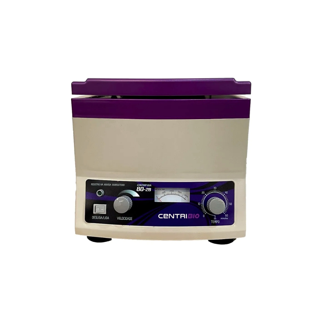 Centrífuga Analógica 12x15mL, 80-2b, Centribio Laboratório Profissional Análises Clínicas Pesquisa Científica