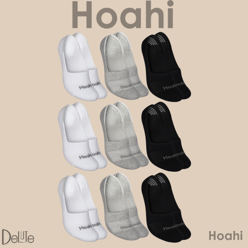 Kit com 9 Meias Sapatilha Hoahi Unissex, Cano Baixo, Confortável, Ideal para Calçados Baixos em Oferta na Shopee
