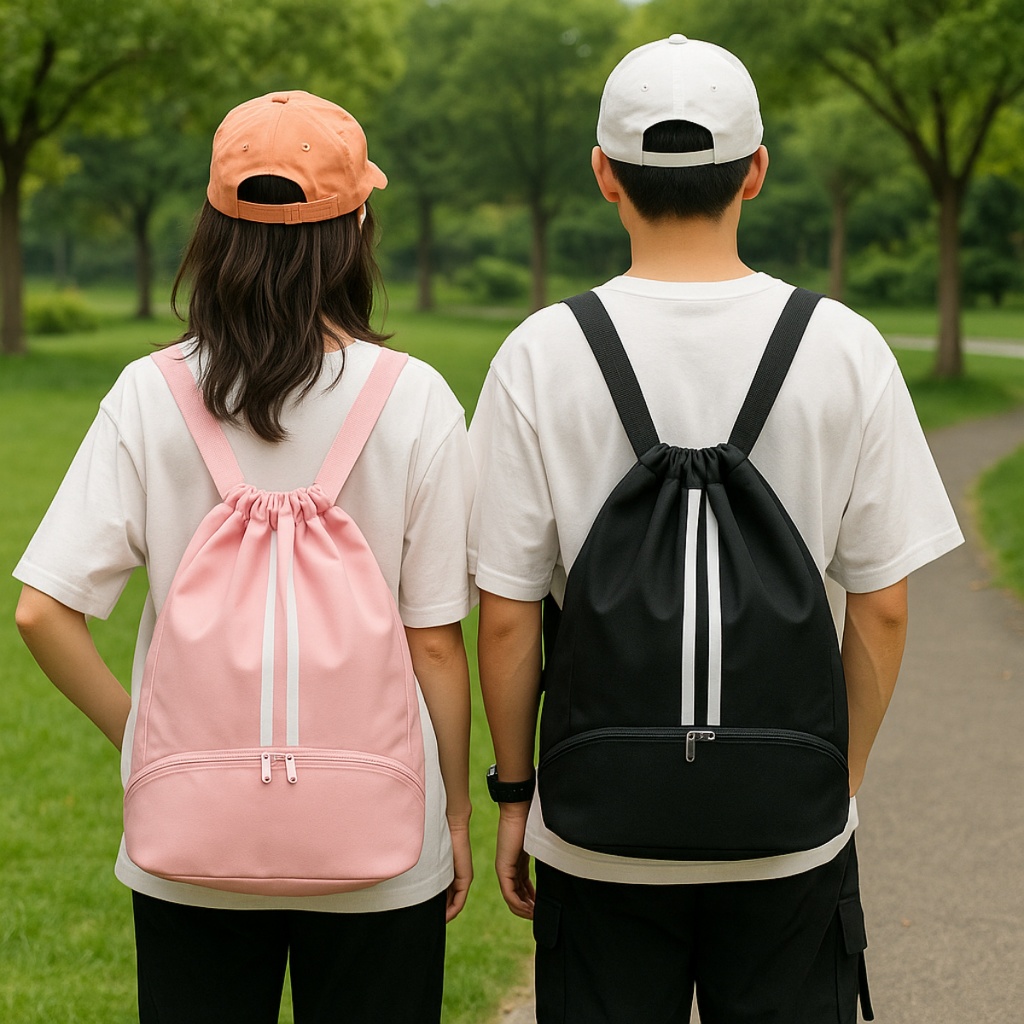 Mochila Bolsa Saco Sacola Costas Impermeável Academia Trabalho Passeio Escola Porta Tênis Colorida Esportiva
