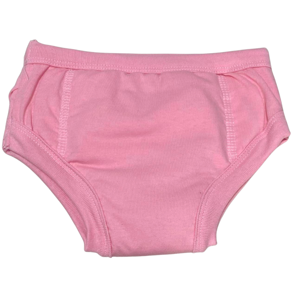 Kit 02 Calcinhas de treinamento para o desfralde premium - Estampa Dengo Rosa — imagem 2 de 2