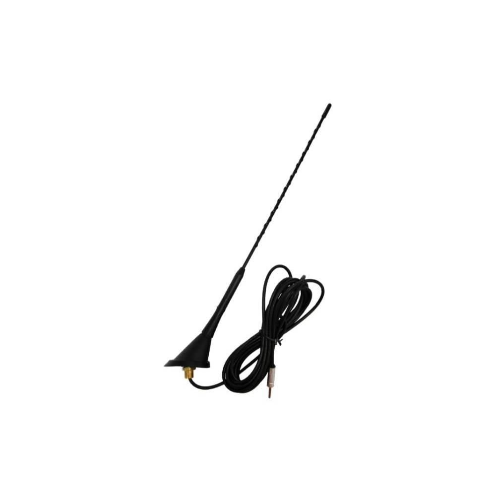 Antena Completa Traseira Base + Haste + Cabo Novo Palio 2021