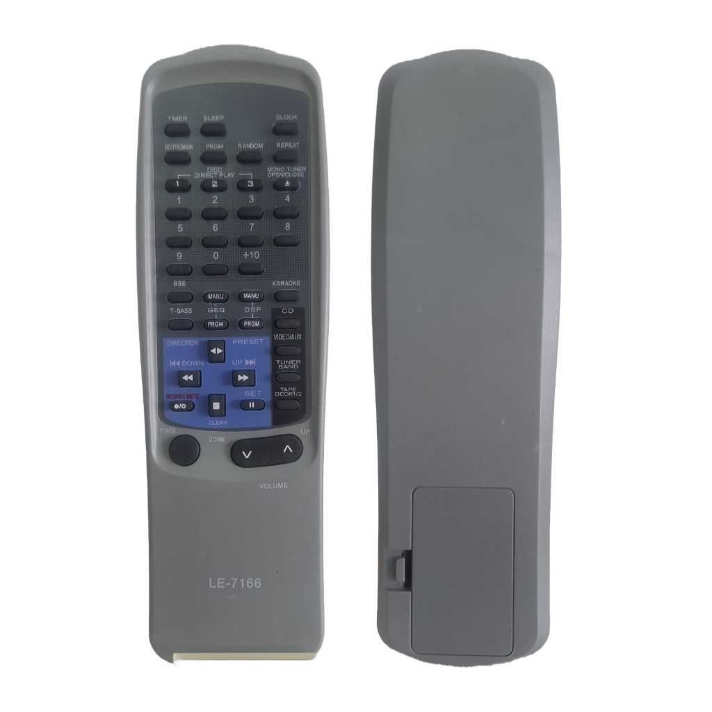 Controle remoto le7166 compatível com som AIWA - Lelong - Lelong