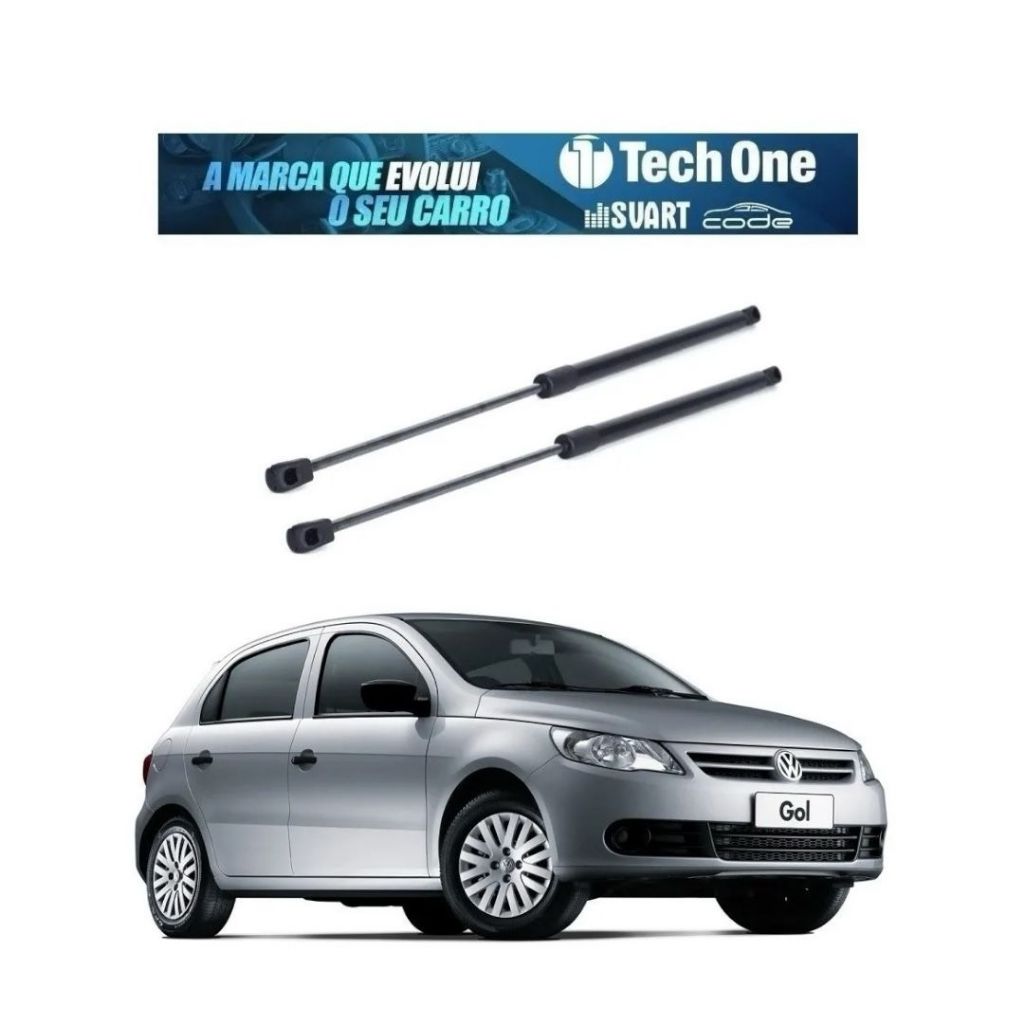 Par Amortecedor Porta Malas Volkswagen Gol G5 2008 09 10 11 À 2012