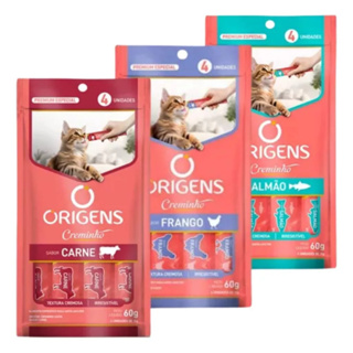 Petisco Origens Creminho Pra Gatos 60g em Oferta na Shopee
