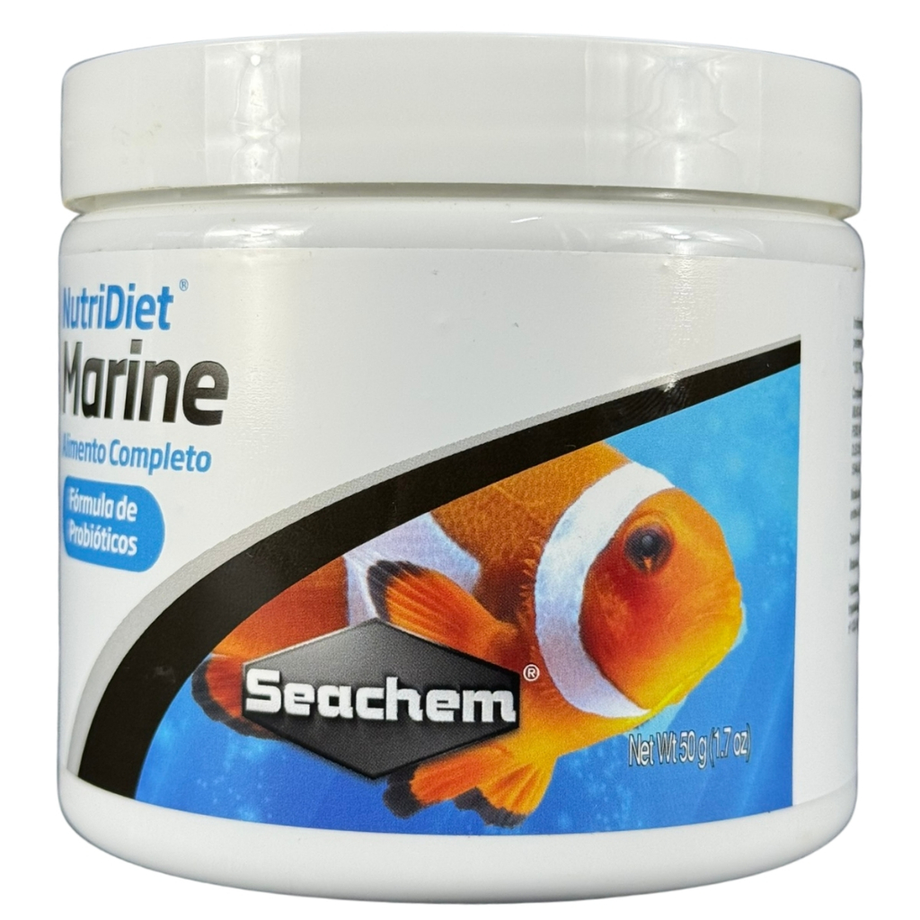 Nutriediet Flakes Marinhos Ração Para Peixes Seachem 50g