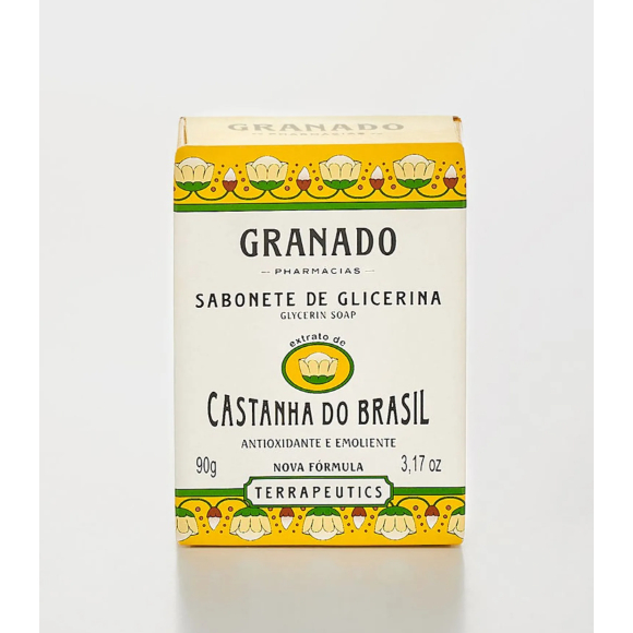 Sabonete Glicerina Granado Terrapeutics Castanha 90g - Beauty