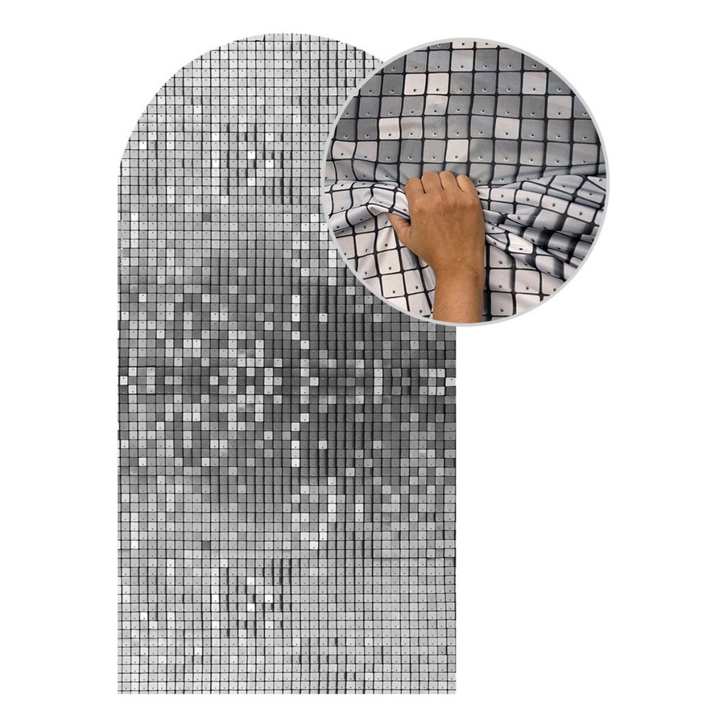 Capa Painel Romano Gliter Quadrado 2 Sublimado C/Elástico 2x1 em Oferta na Shopee