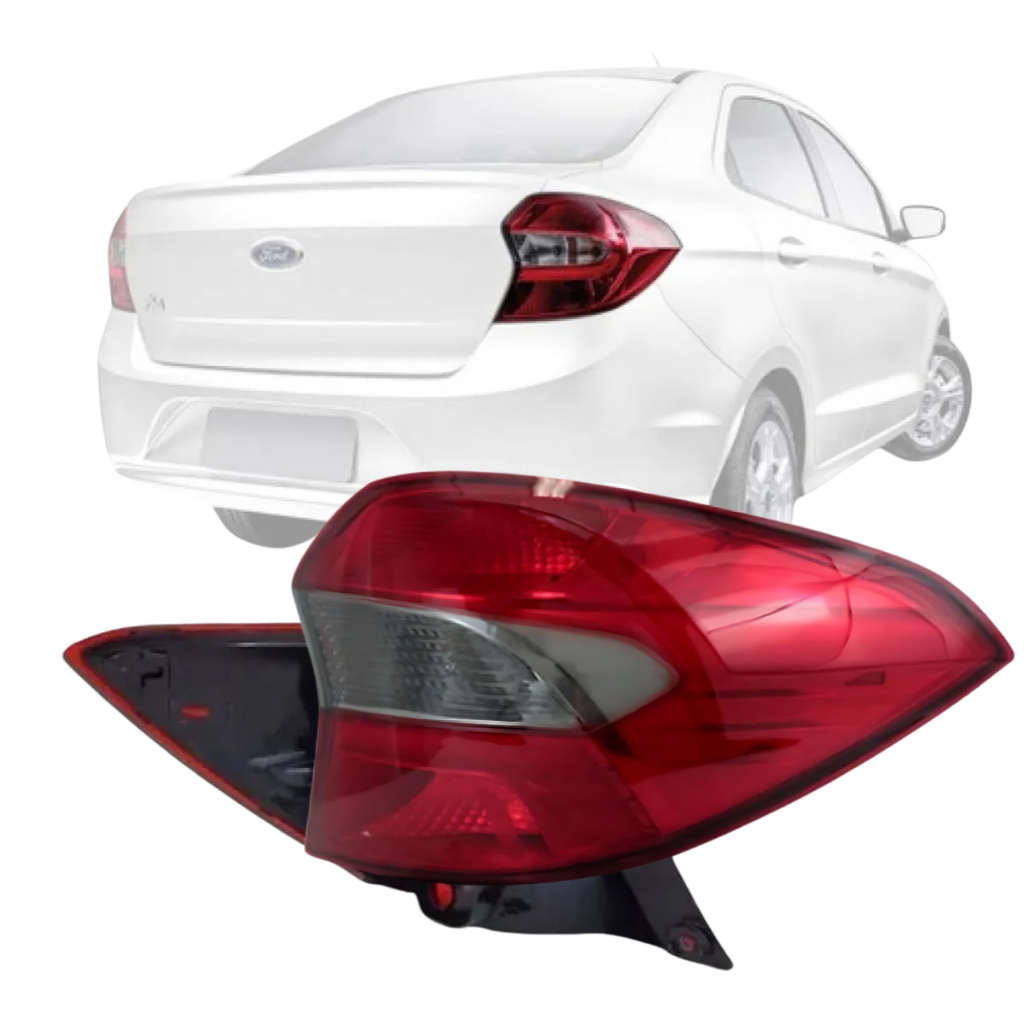 Lanterna Ford Ka Sedan 2015 2016 2017 2018 Fume