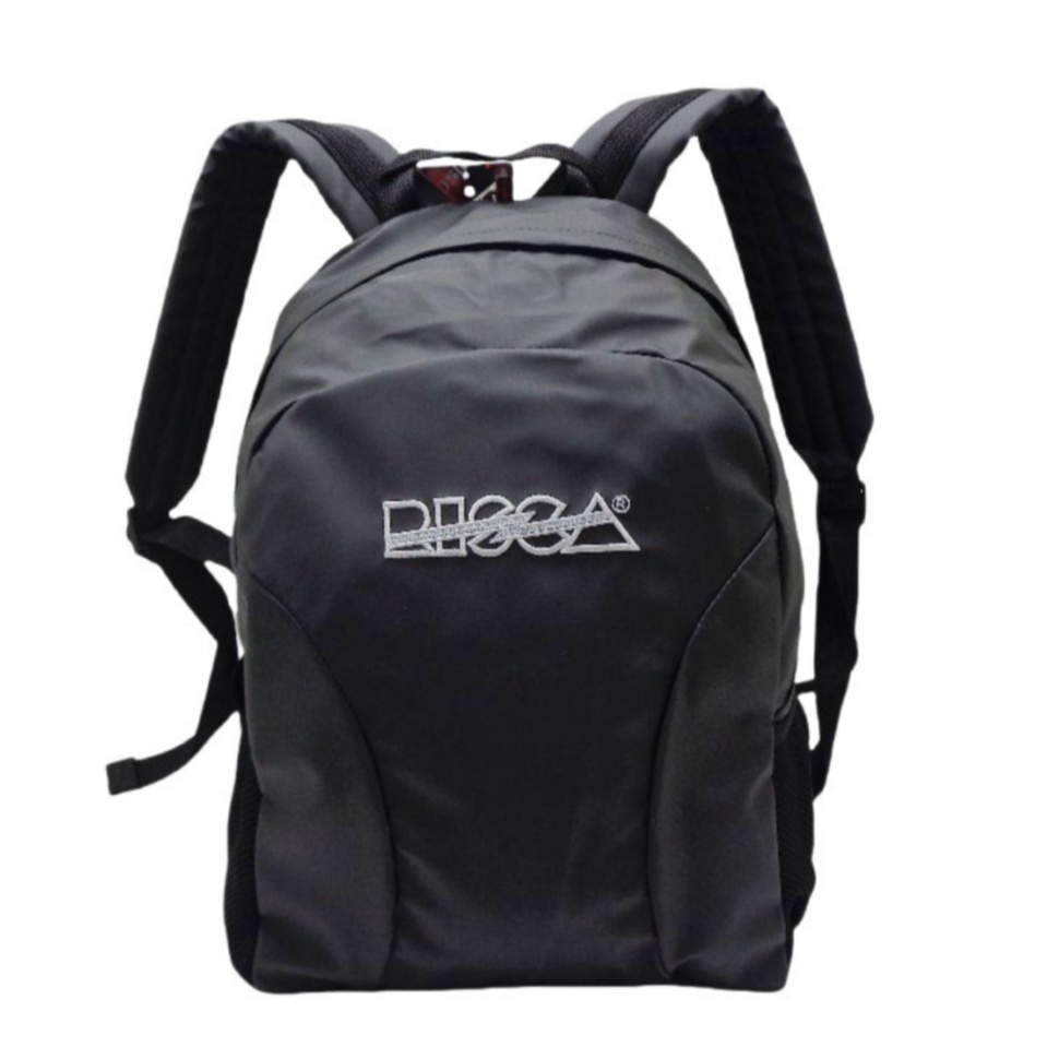 Mochila Unissex Risca De Costas Preto Resistente Original Emborrachada Liso em Oferta na Shopee
