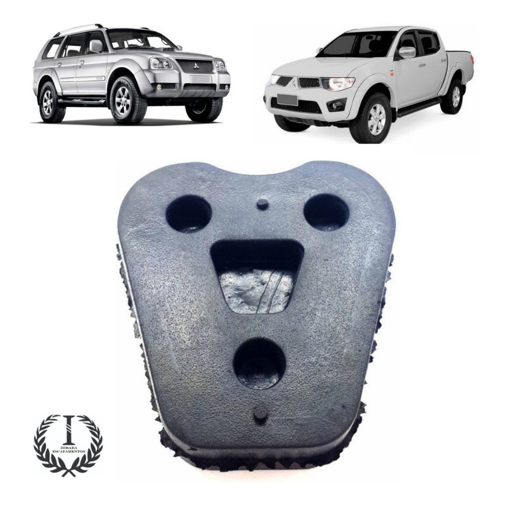 Borracha / Coxim Escapamento Mitsubishi L200 / Pajero