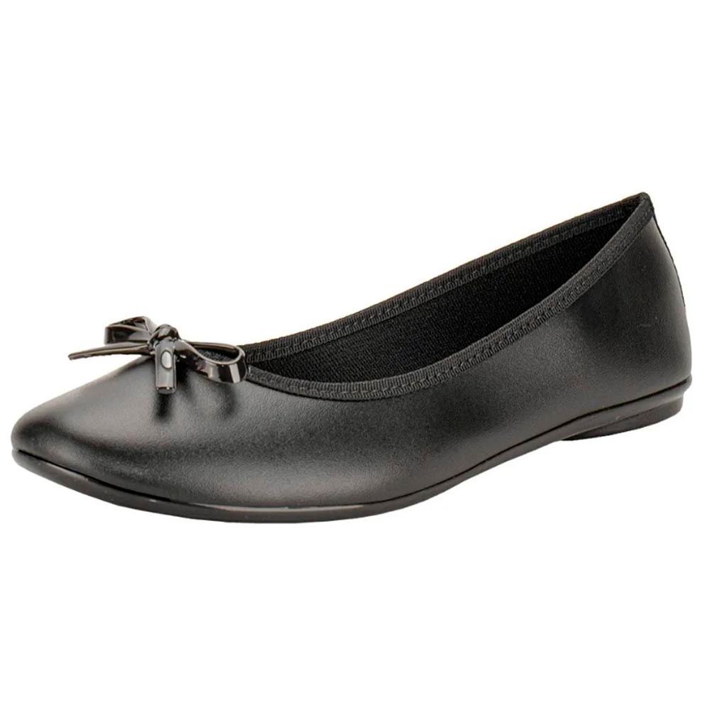 Sapatilha Feminina Moleca Clássica Casual Acolchoada Leve Mácia Uso Diário Laço Frontal