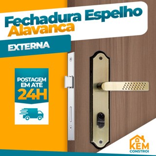 Fechadura Silvana Italy Class Oxidada Externa Banheiro Interna em Oferta na Shopee