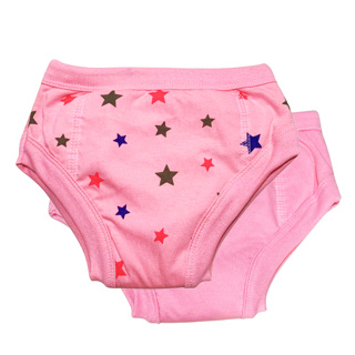 Kit calcinha de treinamento para o desfralde Star Rosa em Oferta na Shopee