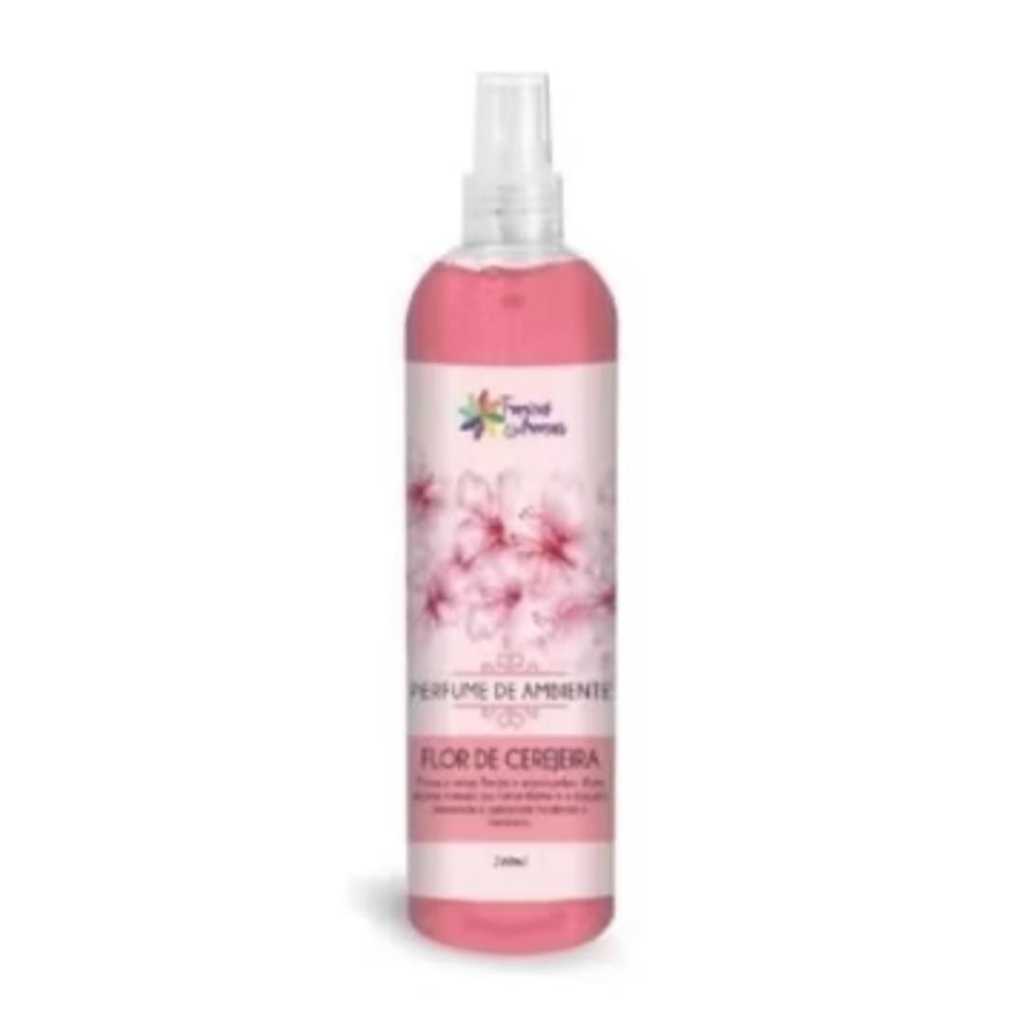 Perfume De Ambiente Spray Borrifar Flor Cerejeira Limão Siciliano 240 Ml  Lavanda Tropical Aromas