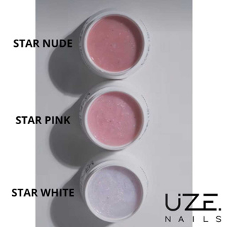 Uze Nails Luminous Star Glitter LIVRE TPO HEMA FREE Gel Construtor Hipoalergênico Alongamento Unhas em Oferta na Shopee