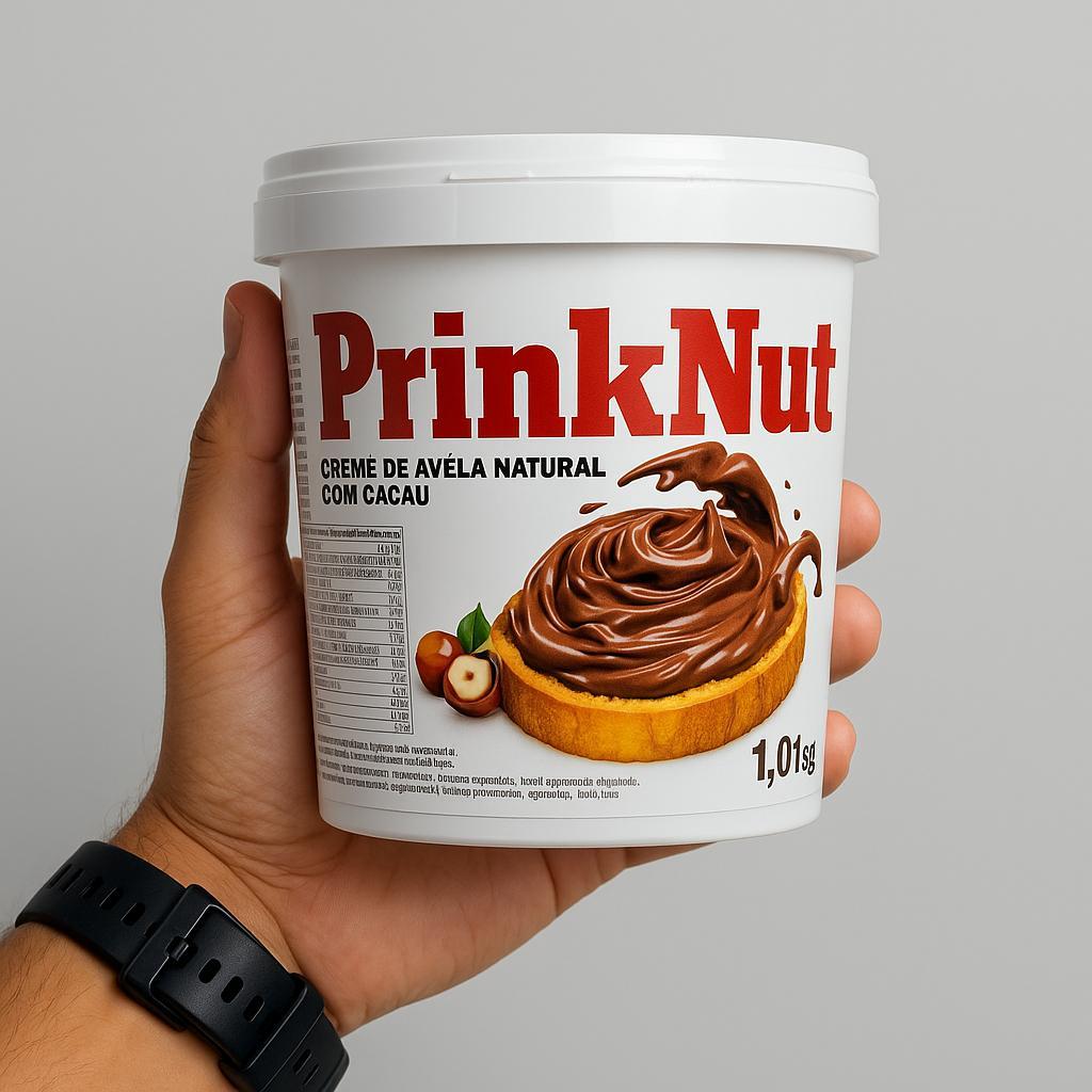 Prink Nut Creme de Avelã Com Cacau Chocolate 1 Kg Sabor Incrível com O Melhor Preço!!! em Oferta na Shopee