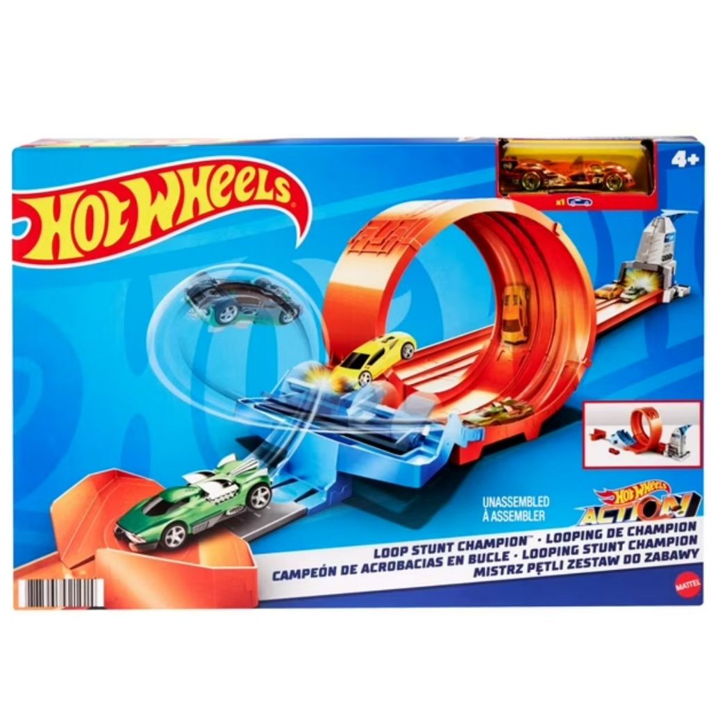 Pista Campeonato De Looping Stunt Tracks Hot Wheels - Mattel