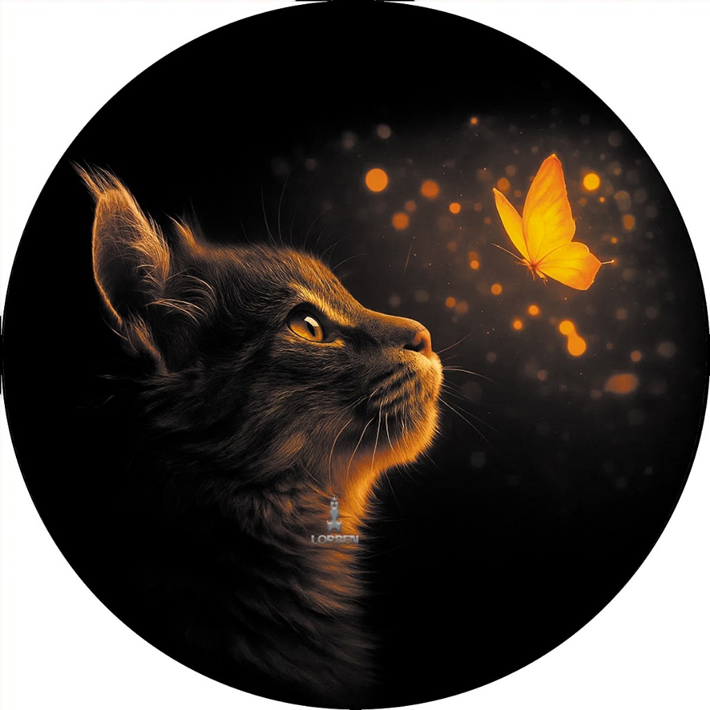 Capa de Estepe para Ecosport Crossfox Felino Gato