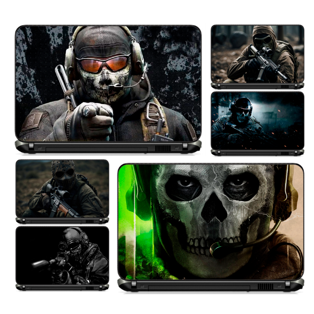 Adesivo Personalizado Skin Pelicula Notebook Macbook Tablet Call Of Duty [ 00 ] Games Varios modelos