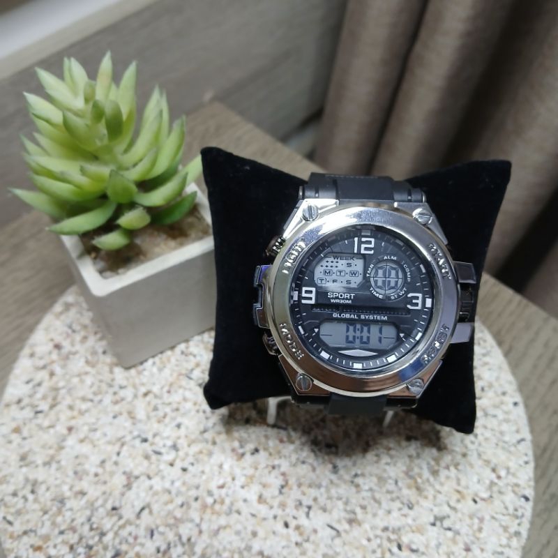 Relógio masculino led G digital shock inv pallyjane xufeng dhp  (RF 5116/