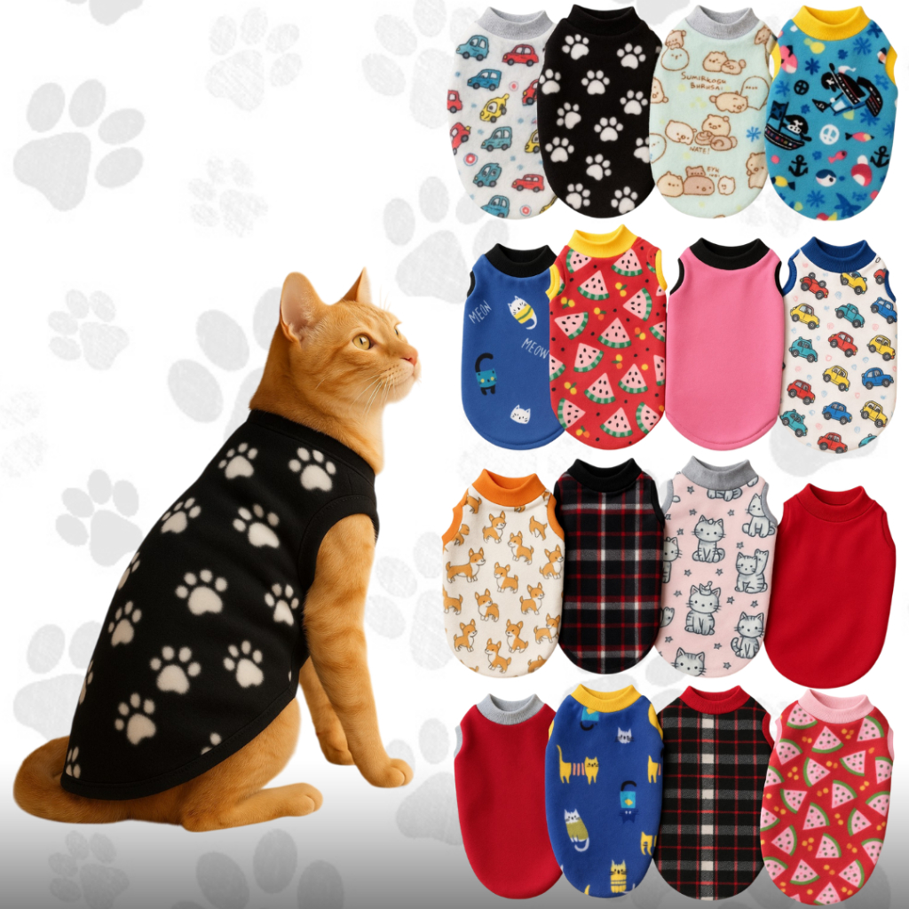 Roupa de Pet Para Animal de Estimação (Cachorro e Gato) Soft Roupa Inverno Pequeno e Grande Porte