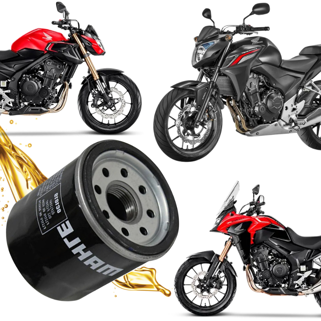 Filtro de Oleo Shadow VT600 / CBX 750 / XJ6 / CB 500 / Z750 / Ninja 300 / VERSYS 300 (metal Leve OC1019)