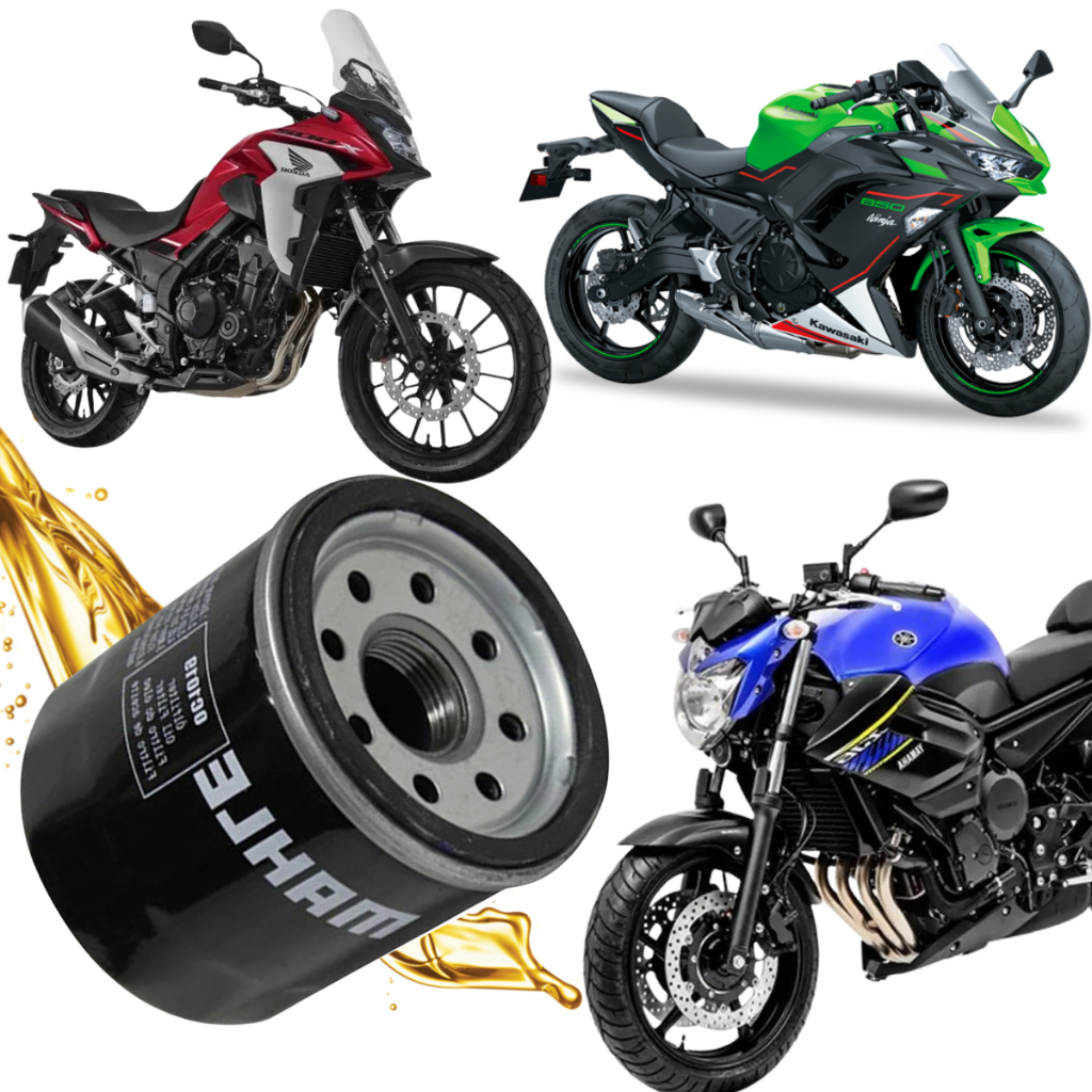 Filtro De Óleo Mahle Kawasaki Er6n Z750 Z800 Z1000 Versys