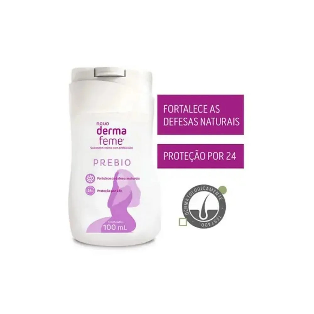 Dermafeme Sabonete íntimo com Prebiótico PREBIO — imagem 2 de 2