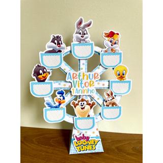 Roda Gigante Baby Looney Tunes 3D - Lembrancinhas Personalizada em Oferta na Shopee