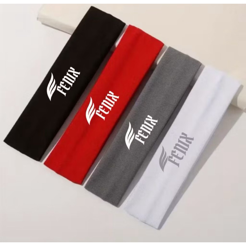 Kit com 2 testeiras anti suor faixa para cabelo envio em 24h esportes fênix