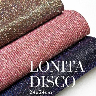 Lonita Disco Glitter 24x34cm para Flores, Laços e Tiaras em Oferta na Shopee
