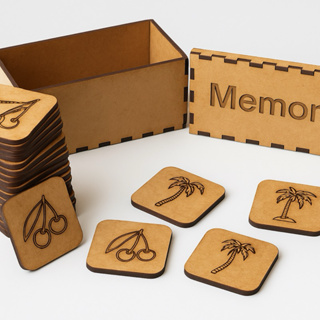 Jogo da Memória em MDF  - Educativo e Divertido, pedagógico crianças terapeutico, ludico em Oferta na Shopee