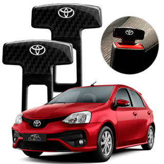 Par Fivela Cinto Segurança Anti Som Toyota Etios Yaris Sw4 em Oferta na Shopee