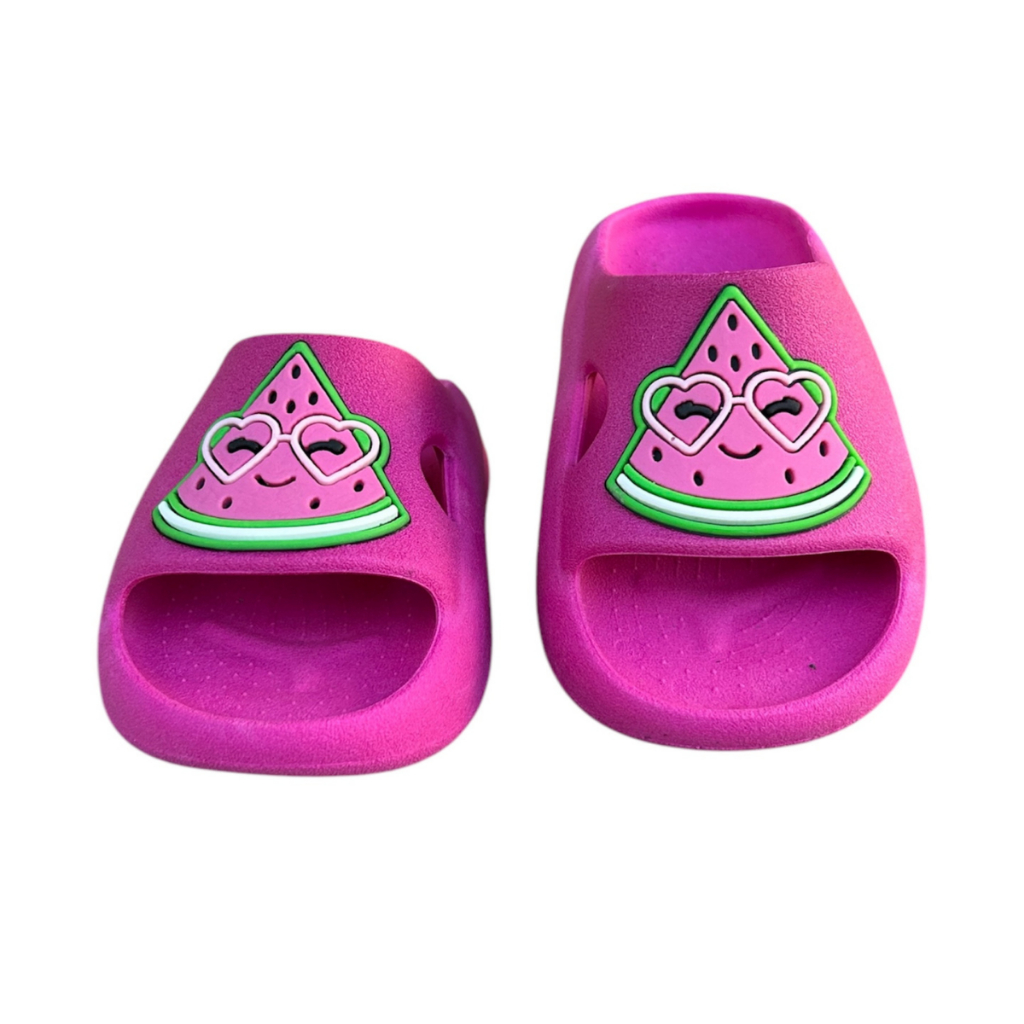 Chinelo Nuvem Menina Melancia Confortavel Babuche Macio Moda