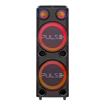 Caixa De Som Torre Double 12 Pol 2300W Bluetooth Pulse - Audio
